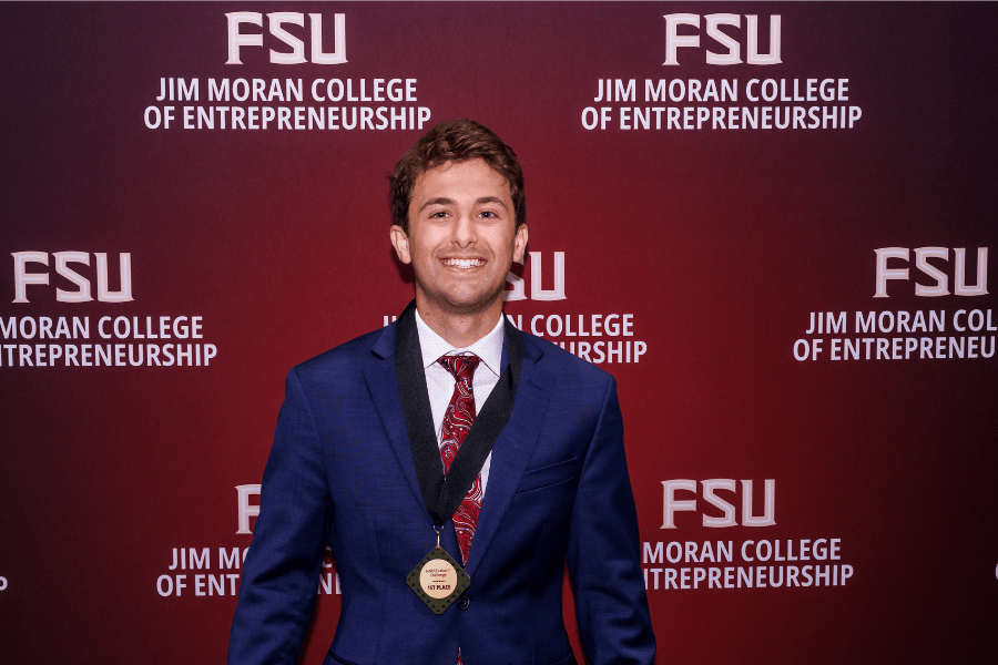 Senior Jacob Tarantelli is the founder of the software startup Padly, which facilitates sublets in college towns by connecting students with available housing and leasing offices. (Colin Hackley Photography)