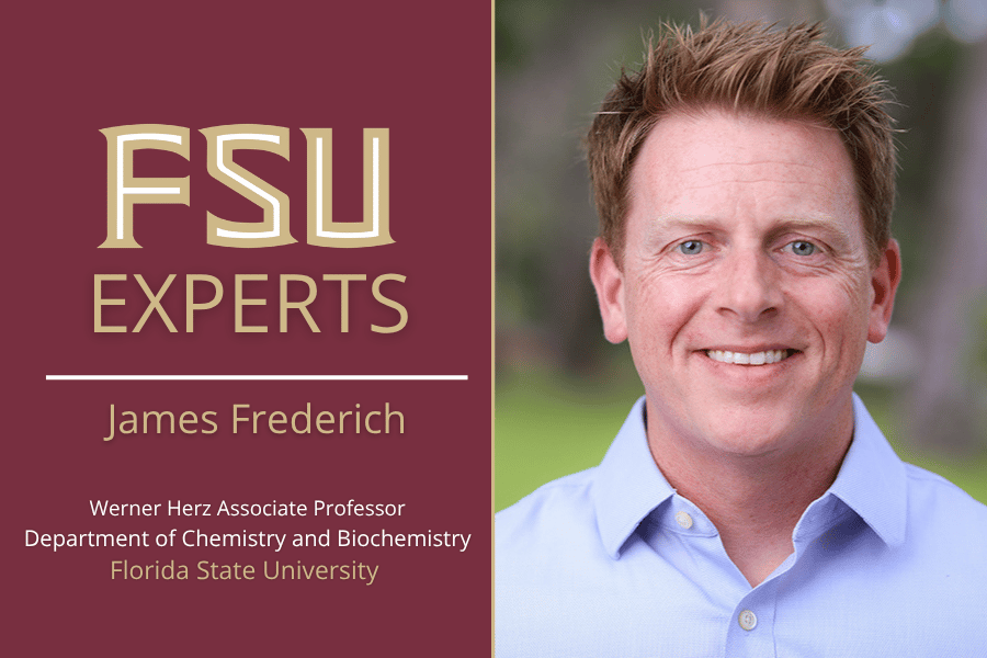 James Frederich is a chemist at Florida State University.