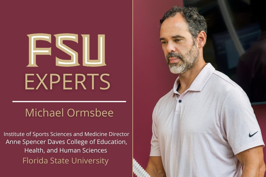 Michael Ormsbee is the director of the FSU Institute of Sports Sciences and Medicine.