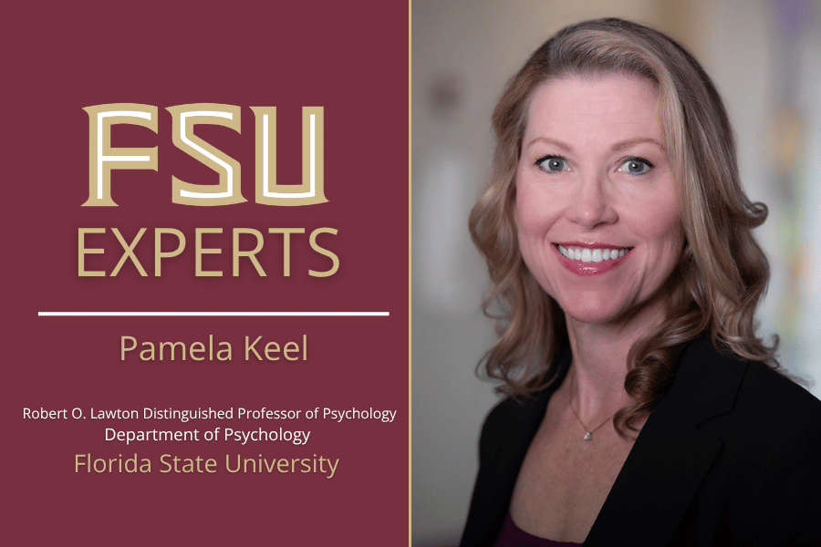A photo of a Florida State University psychology professor.