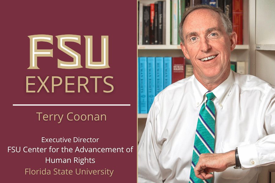 Terry Coonan is the executive director of the Florida State University Center for the Advancement of Human Rights.