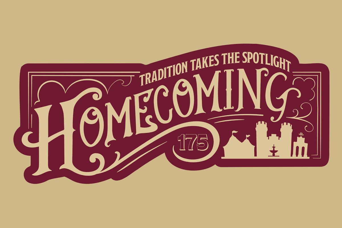 FSU 175 homecoming logo.