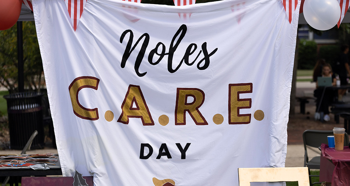 FSU connects students with support and community through Noles C.A.R.E. Day