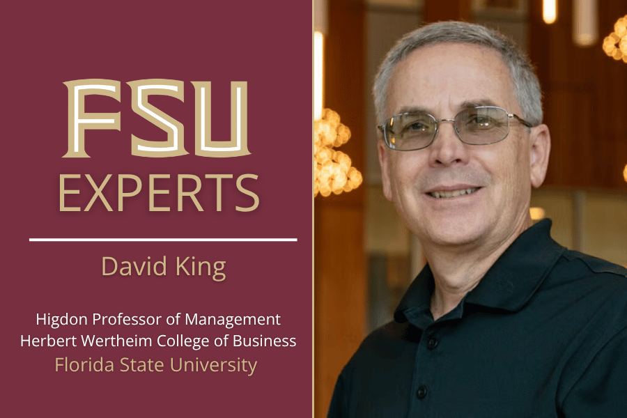 A professor in Florida State University's Herbert Wertheim College of Business.