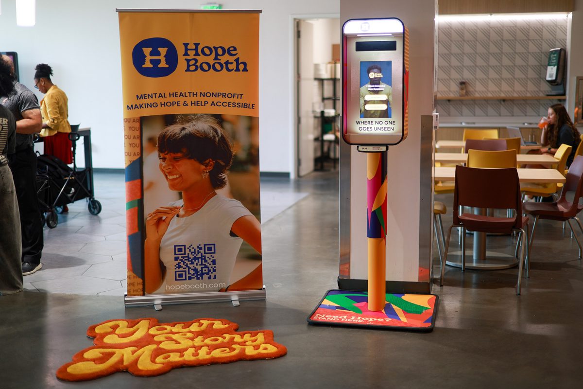 The Hope Booth in the FSU Student Union.