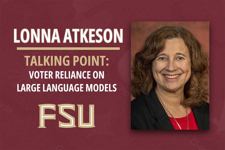 Photo of Florida State University's director of the LeRoy Collins Institute.