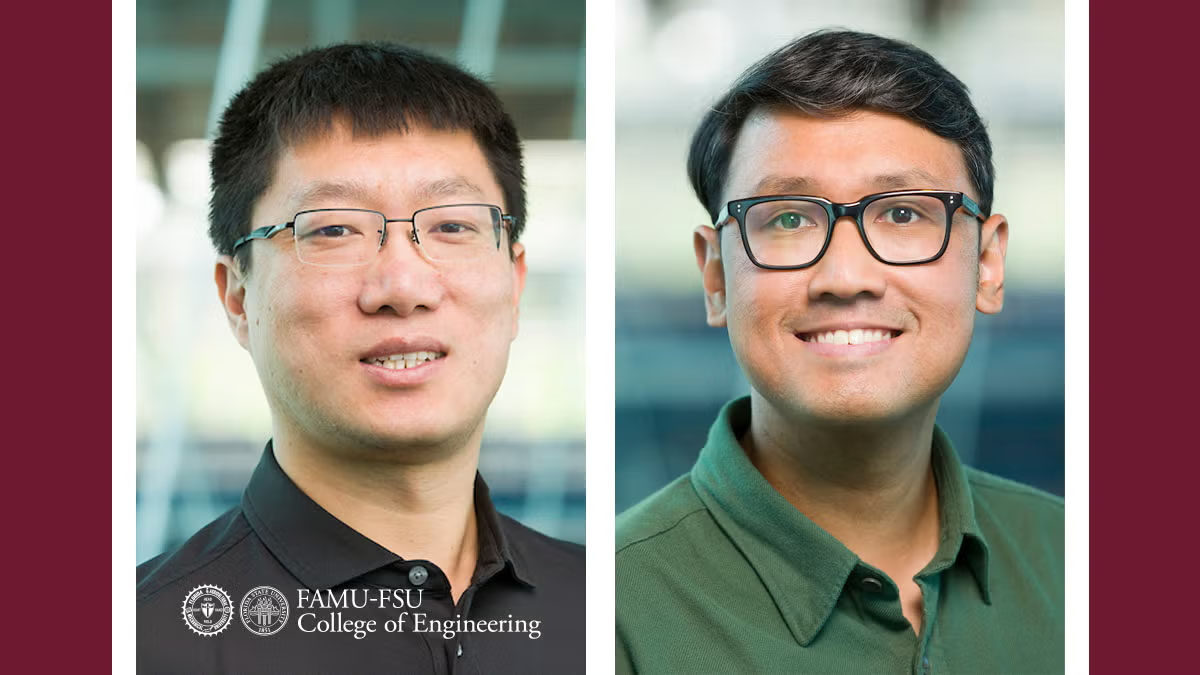 Headshots of two faculty members from the FAMU-FSU College of Engineering.